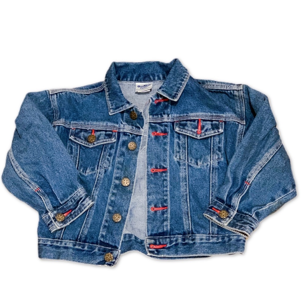 VTG Oshkosh denim vestbak jacket 5